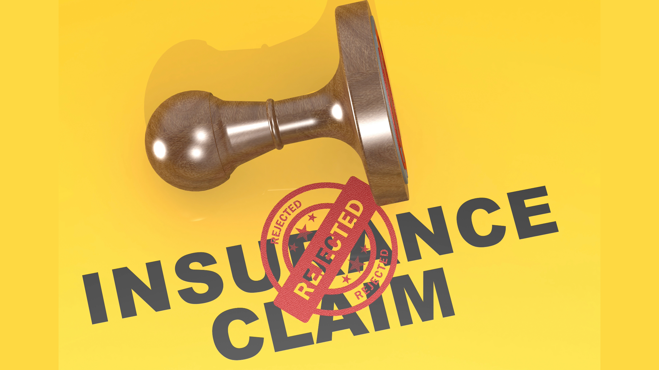 insurance claim rejected